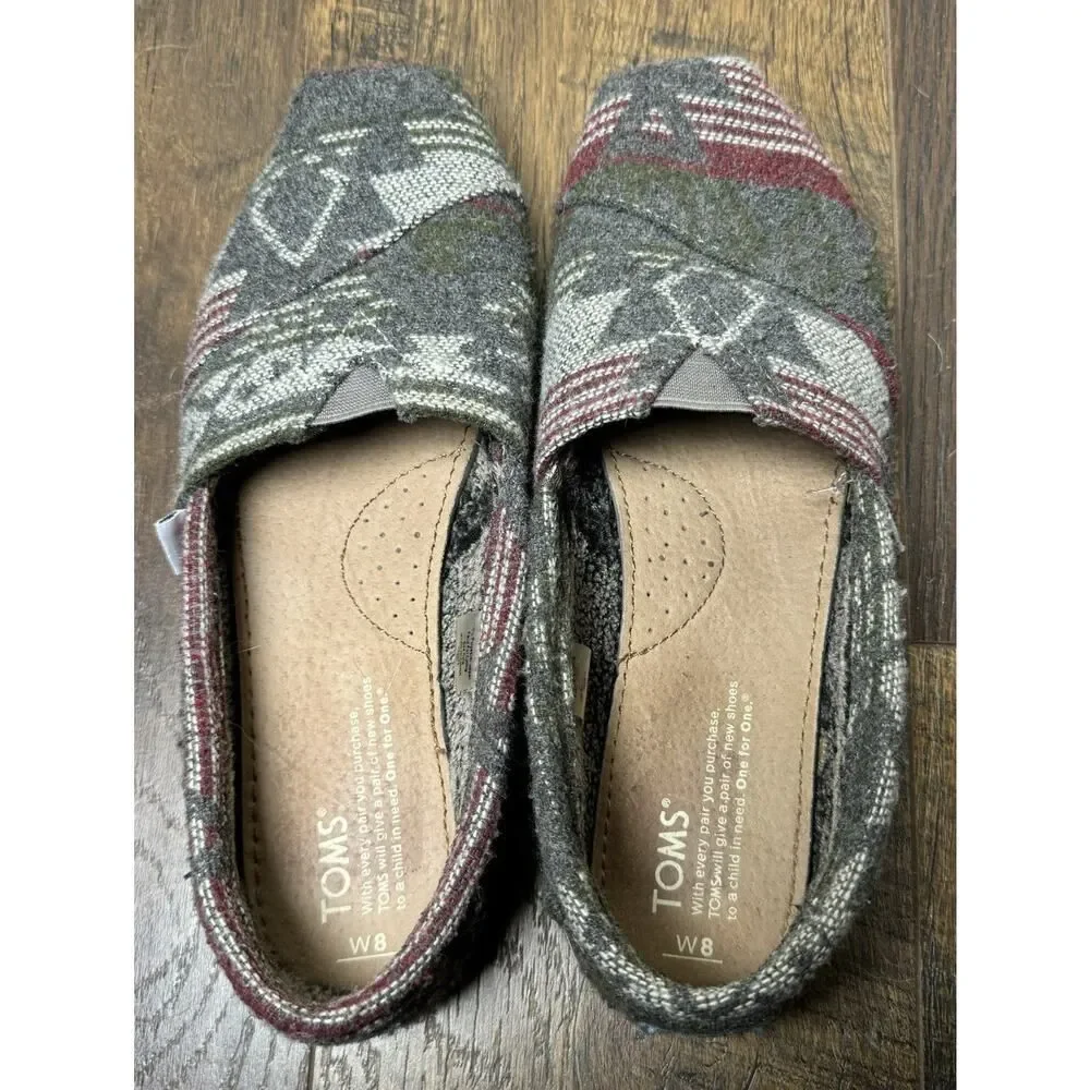 Toms canvas slip